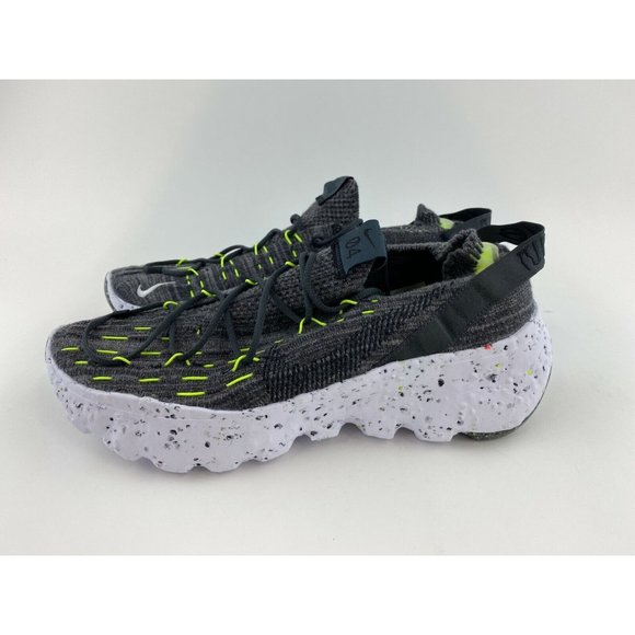 Nike Space Hippie 04 Black Volt Men's Sneakers Shoes - Picture 10 of 12